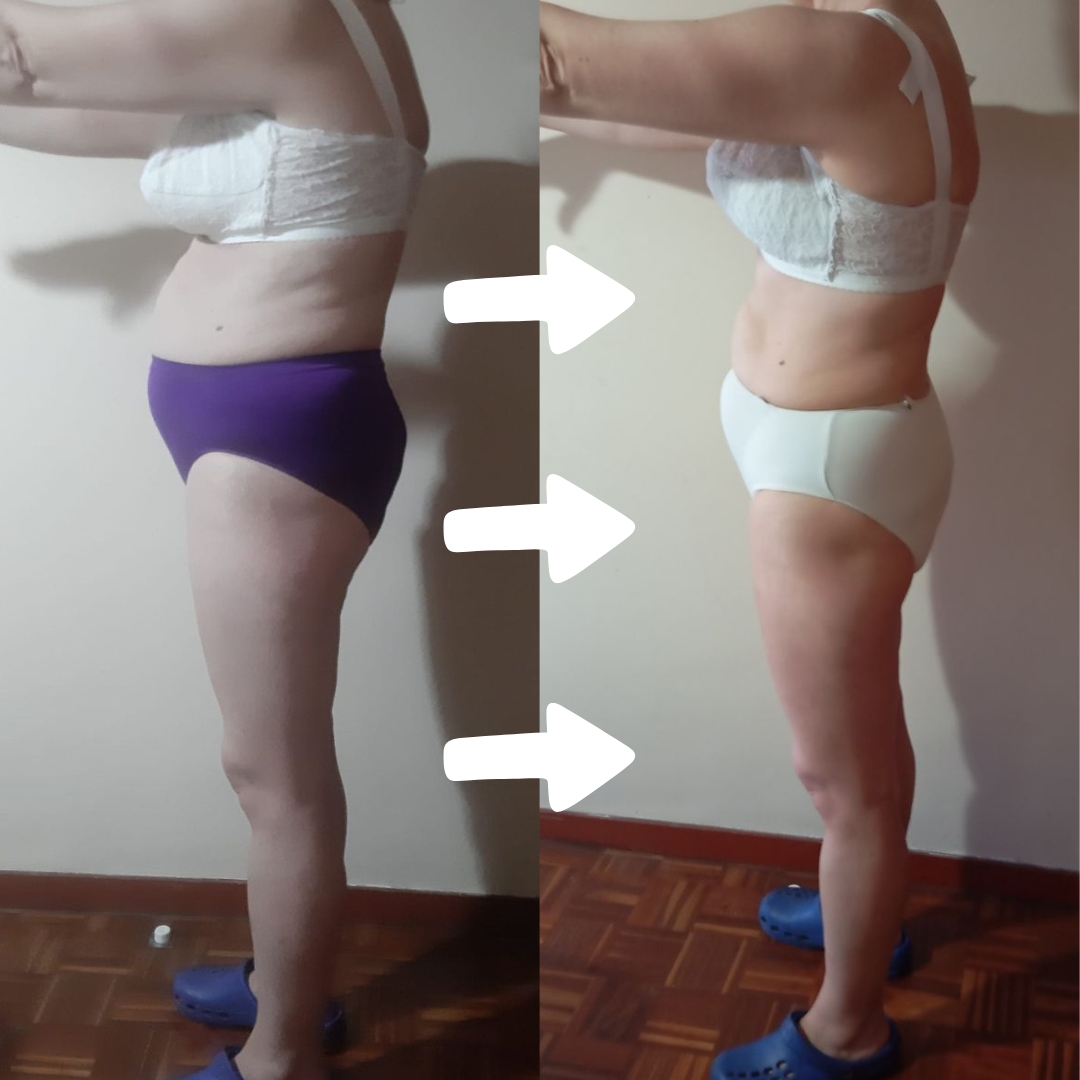 Transformación alumna TMV